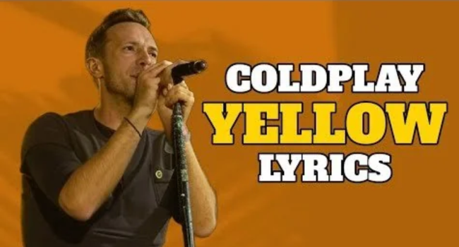 Coldplay Yellow Lyrics