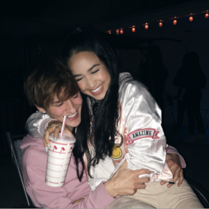 Crawford Collins and Emily Tosta Crawford Collins and Emily Tosta