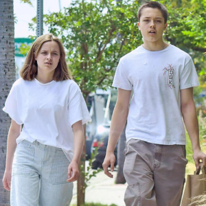 Knox and Vivienne Jolie Pitt