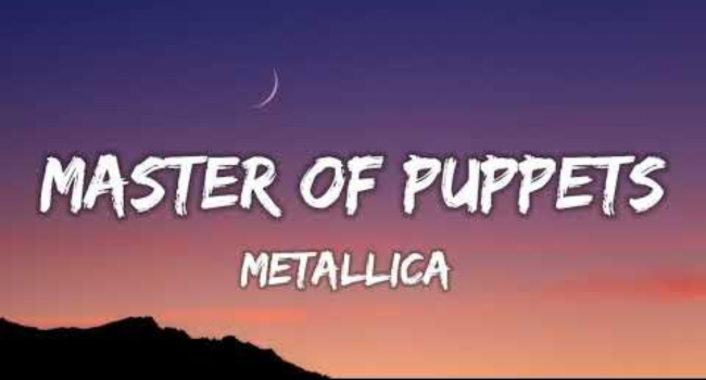 Master Of Puppets Lyrics